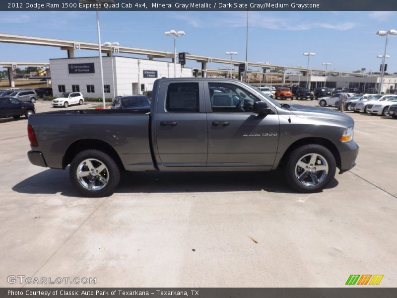 Mineral Gray Metallic / Dark Slate Gray/Medium Graystone 2012 Dodge Ram 1500 Express Quad Cab 4x4