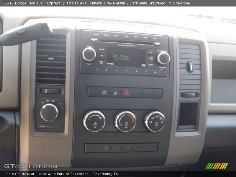 Mineral Gray Metallic / Dark Slate Gray/Medium Graystone 2012 Dodge Ram 1500 Express Quad Cab 4x4