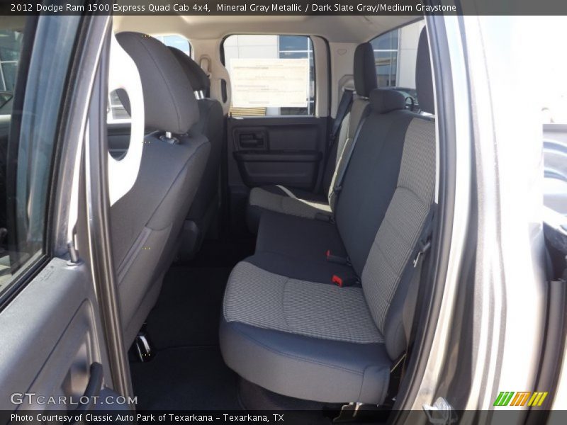 Mineral Gray Metallic / Dark Slate Gray/Medium Graystone 2012 Dodge Ram 1500 Express Quad Cab 4x4
