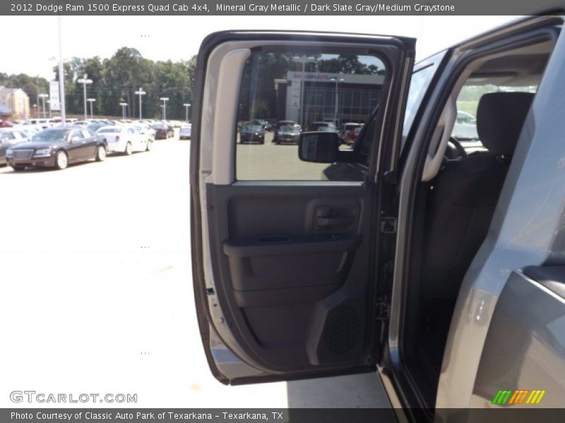 Mineral Gray Metallic / Dark Slate Gray/Medium Graystone 2012 Dodge Ram 1500 Express Quad Cab 4x4