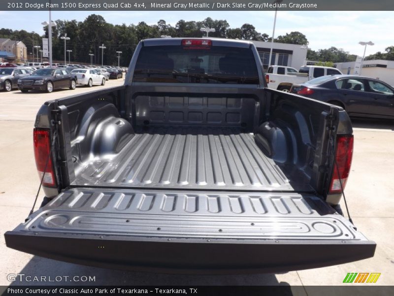 Mineral Gray Metallic / Dark Slate Gray/Medium Graystone 2012 Dodge Ram 1500 Express Quad Cab 4x4