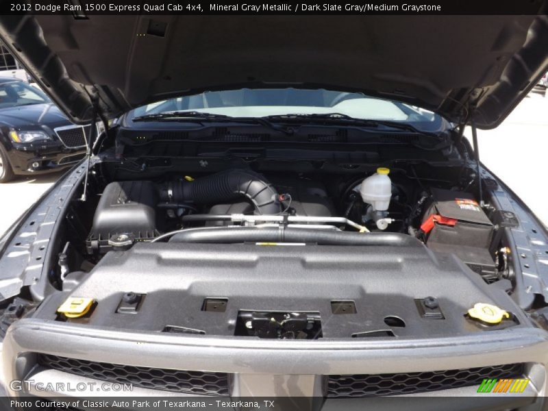 Mineral Gray Metallic / Dark Slate Gray/Medium Graystone 2012 Dodge Ram 1500 Express Quad Cab 4x4