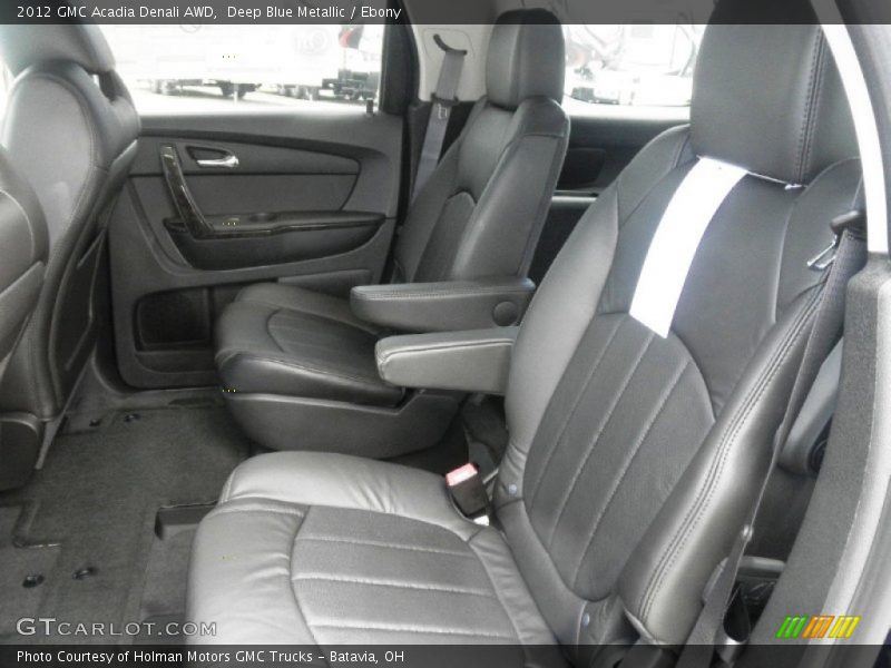 Deep Blue Metallic / Ebony 2012 GMC Acadia Denali AWD