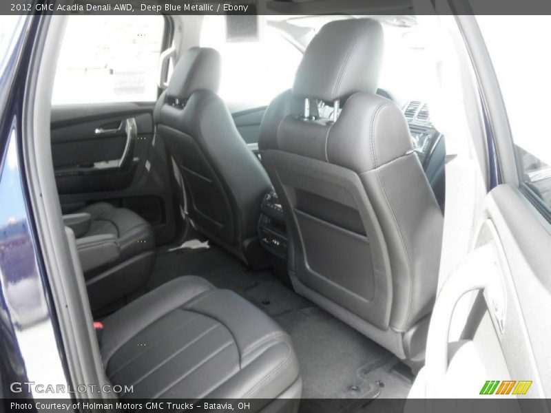 Deep Blue Metallic / Ebony 2012 GMC Acadia Denali AWD