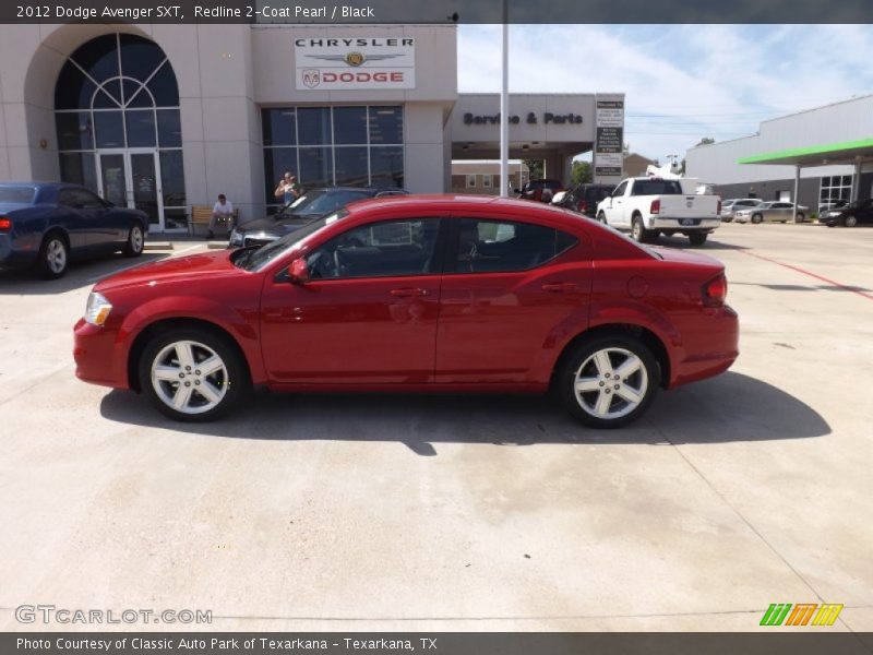 Redline 2-Coat Pearl / Black 2012 Dodge Avenger SXT