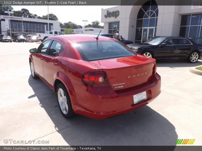 Redline 2-Coat Pearl / Black 2012 Dodge Avenger SXT