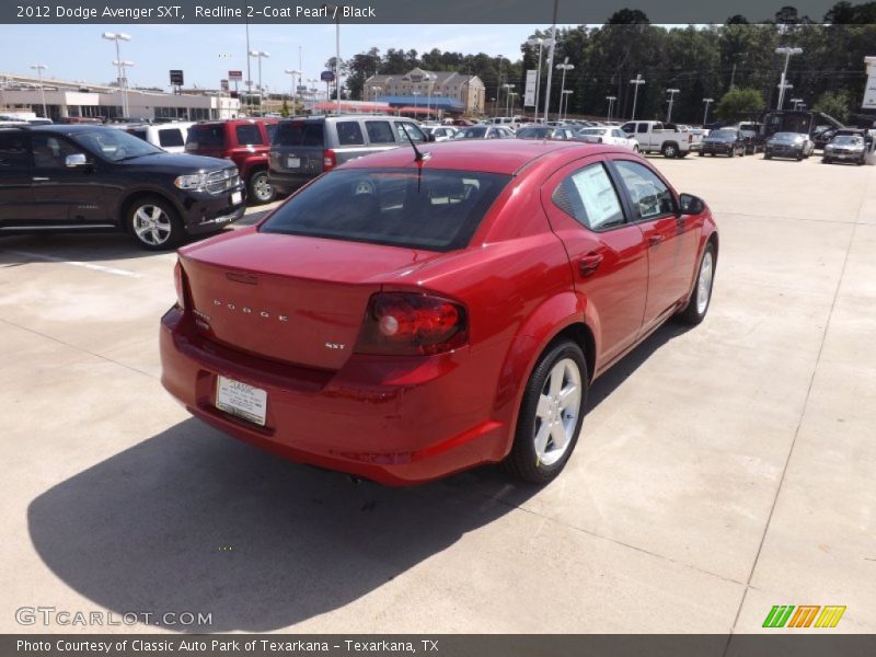 Redline 2-Coat Pearl / Black 2012 Dodge Avenger SXT