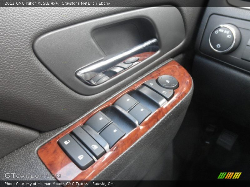 Graystone Metallic / Ebony 2012 GMC Yukon XL SLE 4x4