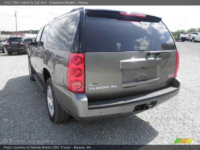 Graystone Metallic / Ebony 2012 GMC Yukon XL SLE 4x4