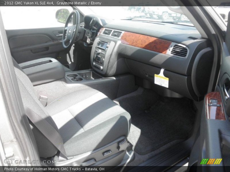 Graystone Metallic / Ebony 2012 GMC Yukon XL SLE 4x4