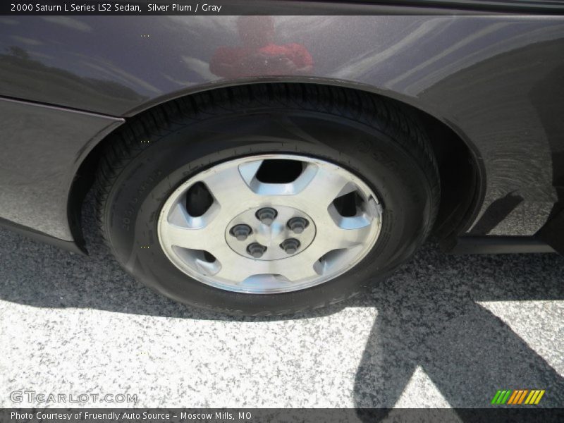 Silver Plum / Gray 2000 Saturn L Series LS2 Sedan