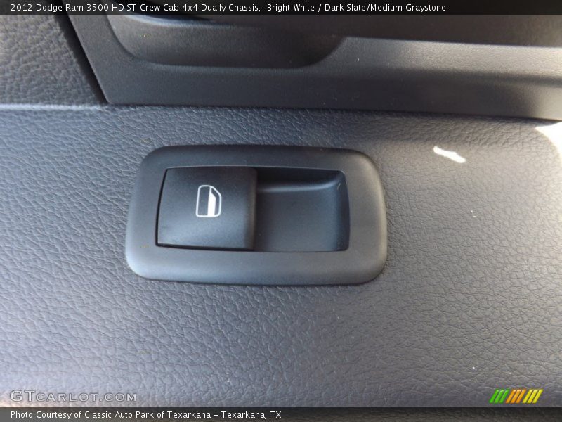 Bright White / Dark Slate/Medium Graystone 2012 Dodge Ram 3500 HD ST Crew Cab 4x4 Dually Chassis
