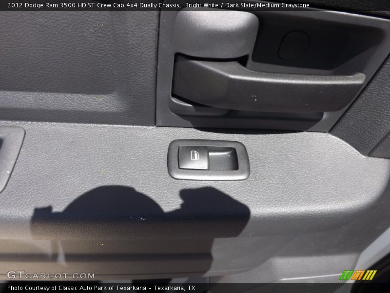 Bright White / Dark Slate/Medium Graystone 2012 Dodge Ram 3500 HD ST Crew Cab 4x4 Dually Chassis