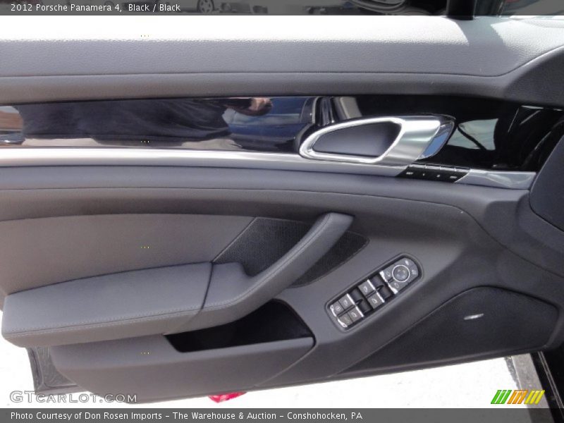 Black / Black 2012 Porsche Panamera 4