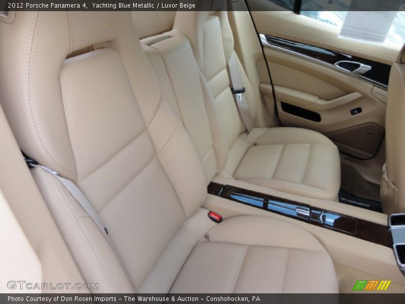 Yachting Blue Metallic / Luxor Beige 2012 Porsche Panamera 4