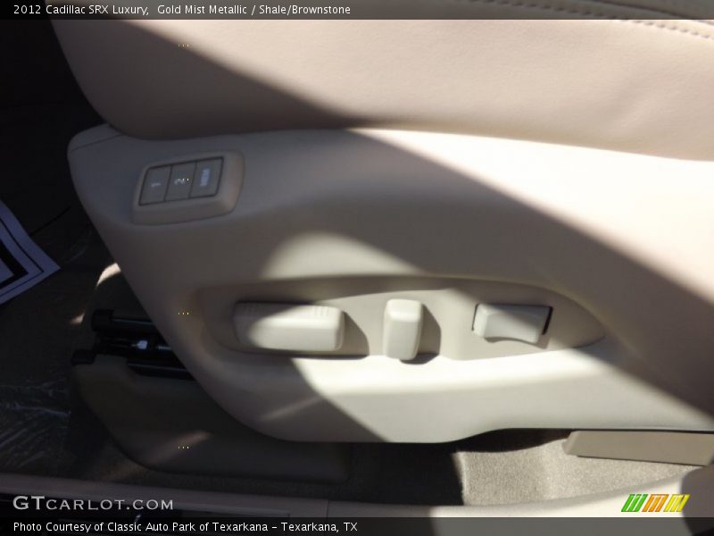 Gold Mist Metallic / Shale/Brownstone 2012 Cadillac SRX Luxury