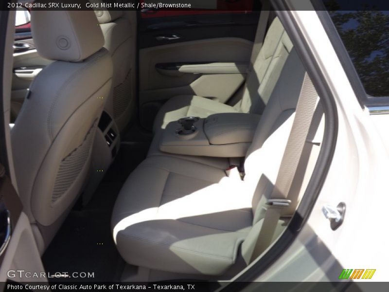 Gold Mist Metallic / Shale/Brownstone 2012 Cadillac SRX Luxury