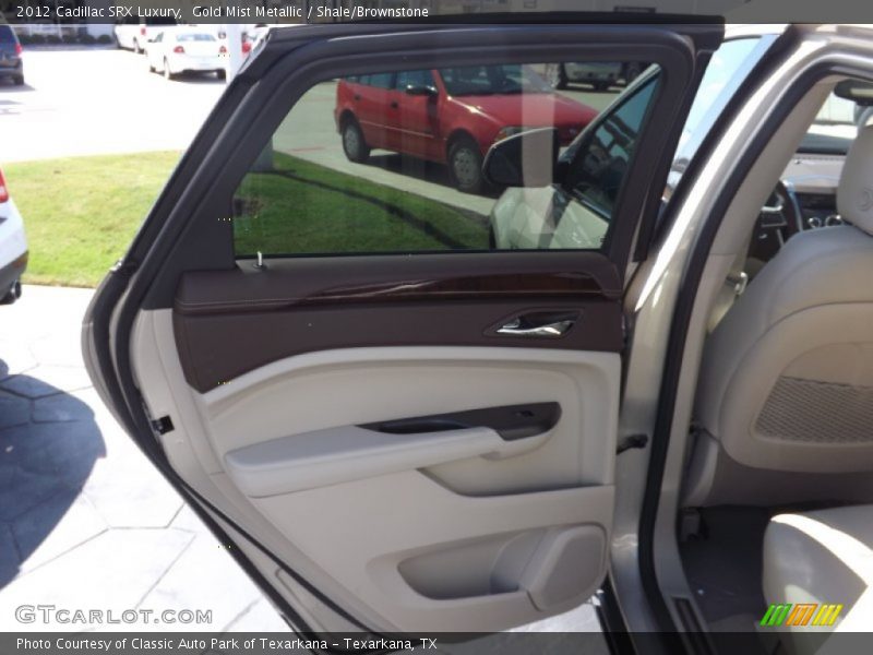 Gold Mist Metallic / Shale/Brownstone 2012 Cadillac SRX Luxury