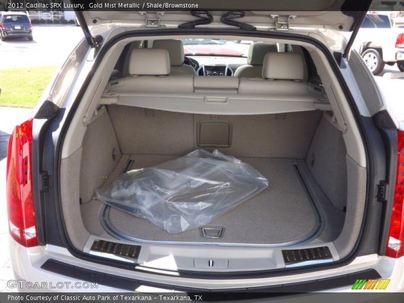Gold Mist Metallic / Shale/Brownstone 2012 Cadillac SRX Luxury