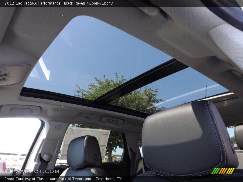 Black Raven / Ebony/Ebony 2012 Cadillac SRX Performance