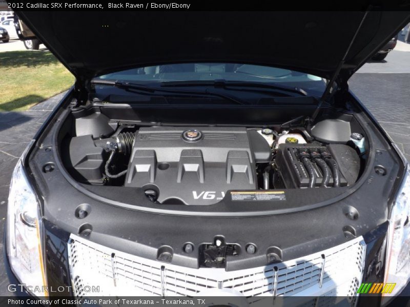Black Raven / Ebony/Ebony 2012 Cadillac SRX Performance