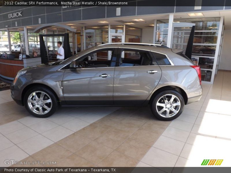 Mocha Steel Metallic / Shale/Brownstone 2012 Cadillac SRX Performance