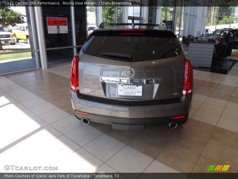 Mocha Steel Metallic / Shale/Brownstone 2012 Cadillac SRX Performance