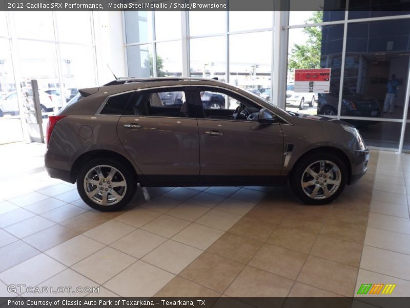 Mocha Steel Metallic / Shale/Brownstone 2012 Cadillac SRX Performance
