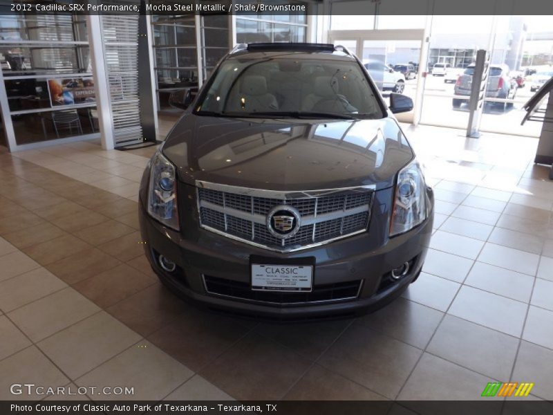 Mocha Steel Metallic / Shale/Brownstone 2012 Cadillac SRX Performance