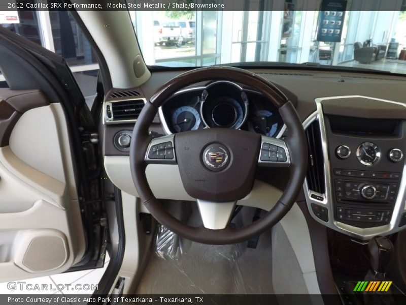 Mocha Steel Metallic / Shale/Brownstone 2012 Cadillac SRX Performance