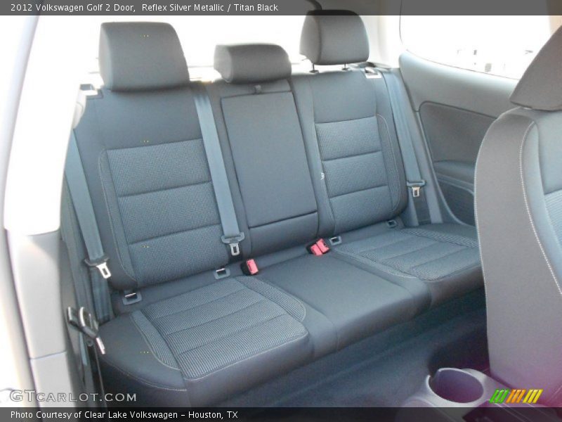 Rear Seat of 2012 Golf 2 Door