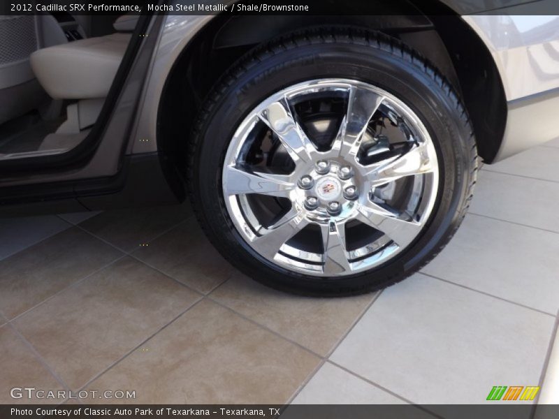 Mocha Steel Metallic / Shale/Brownstone 2012 Cadillac SRX Performance