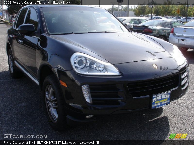 Black / Black 2008 Porsche Cayenne Tiptronic