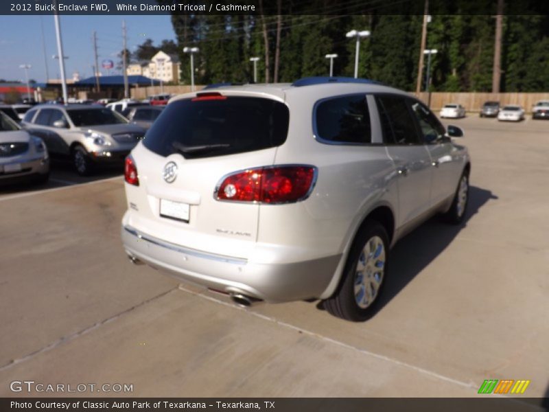 White Diamond Tricoat / Cashmere 2012 Buick Enclave FWD