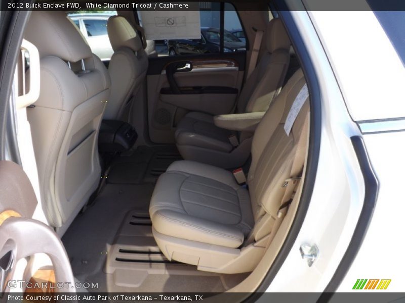 White Diamond Tricoat / Cashmere 2012 Buick Enclave FWD