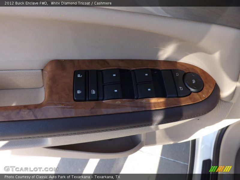 White Diamond Tricoat / Cashmere 2012 Buick Enclave FWD