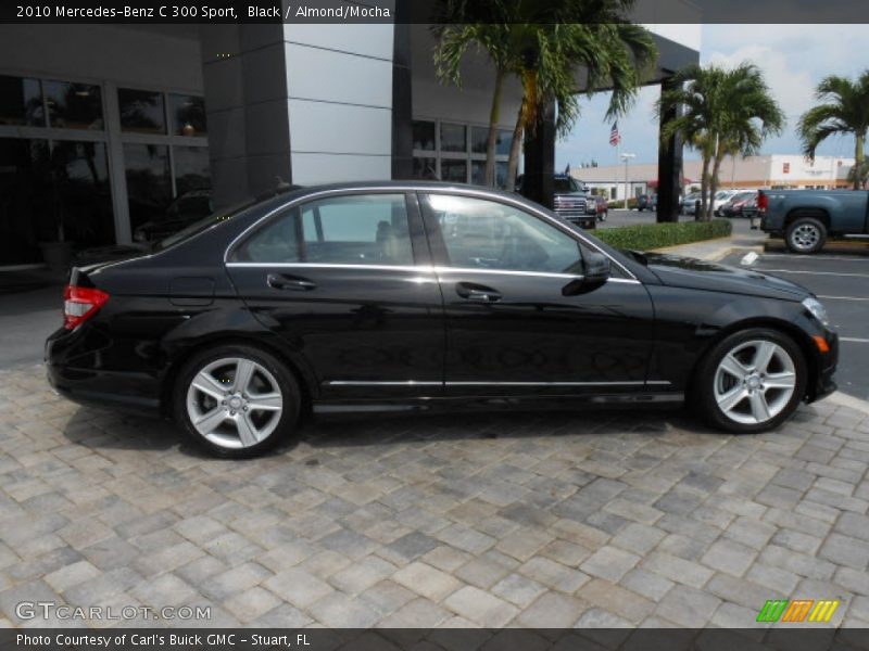 Black / Almond/Mocha 2010 Mercedes-Benz C 300 Sport