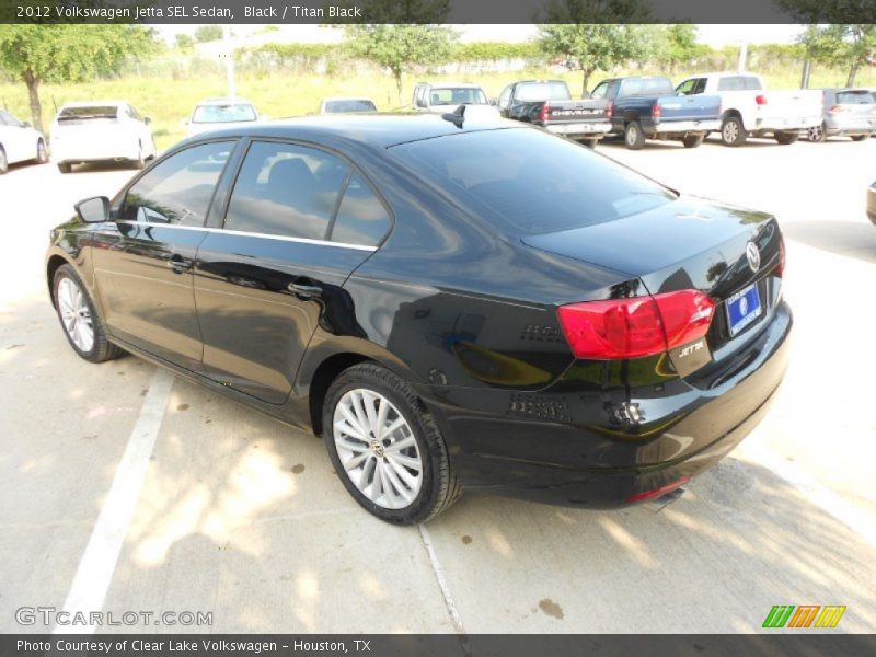 Black / Titan Black 2012 Volkswagen Jetta SEL Sedan
