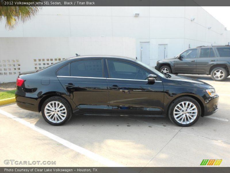 Black / Titan Black 2012 Volkswagen Jetta SEL Sedan