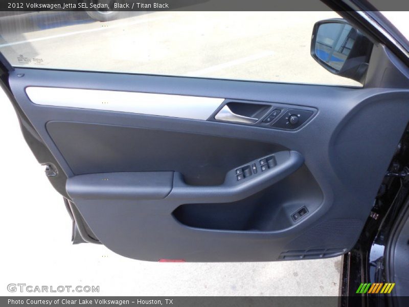 Black / Titan Black 2012 Volkswagen Jetta SEL Sedan