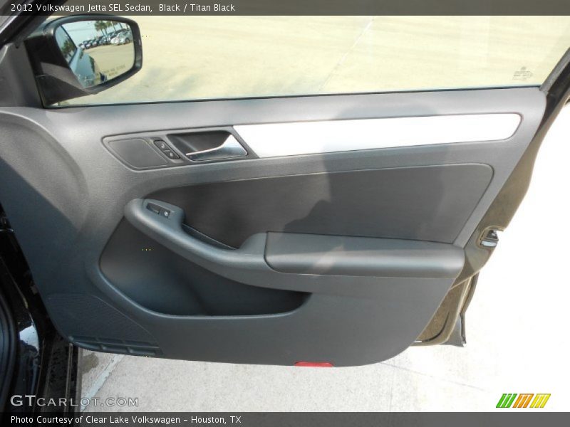 Black / Titan Black 2012 Volkswagen Jetta SEL Sedan