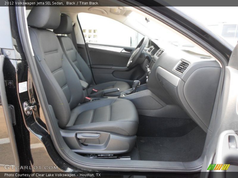 Black / Titan Black 2012 Volkswagen Jetta SEL Sedan