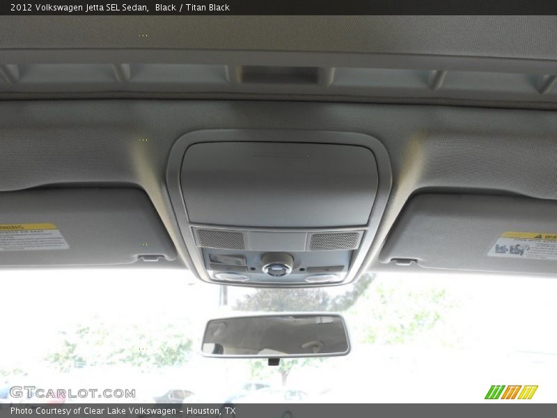 Black / Titan Black 2012 Volkswagen Jetta SEL Sedan