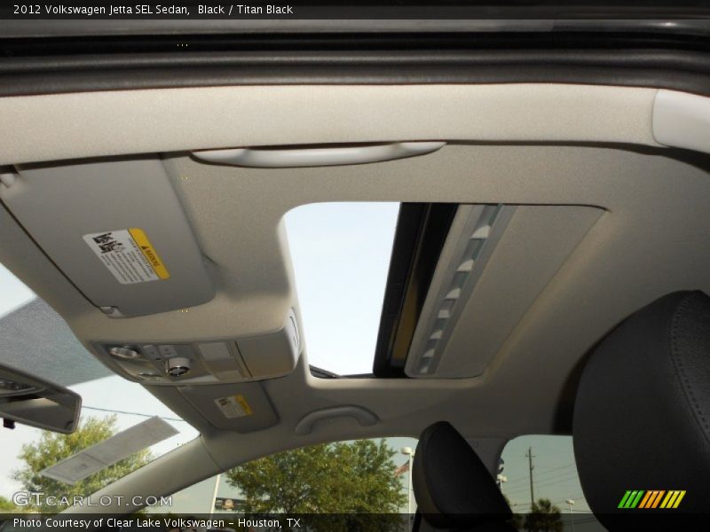 Black / Titan Black 2012 Volkswagen Jetta SEL Sedan