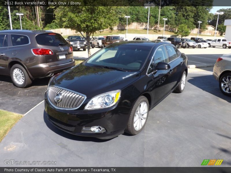 Black Onyx / Ebony 2012 Buick Verano FWD