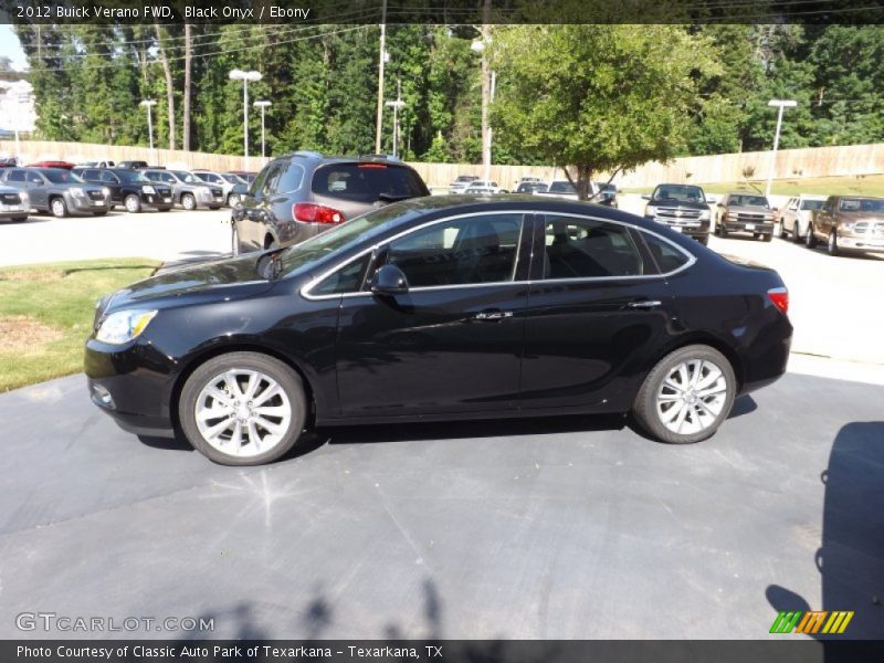 Black Onyx / Ebony 2012 Buick Verano FWD