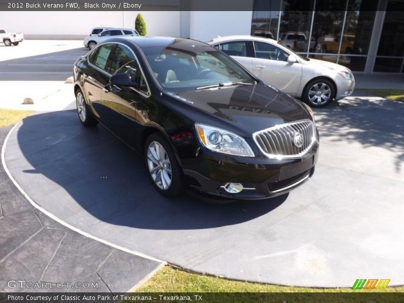 Black Onyx / Ebony 2012 Buick Verano FWD