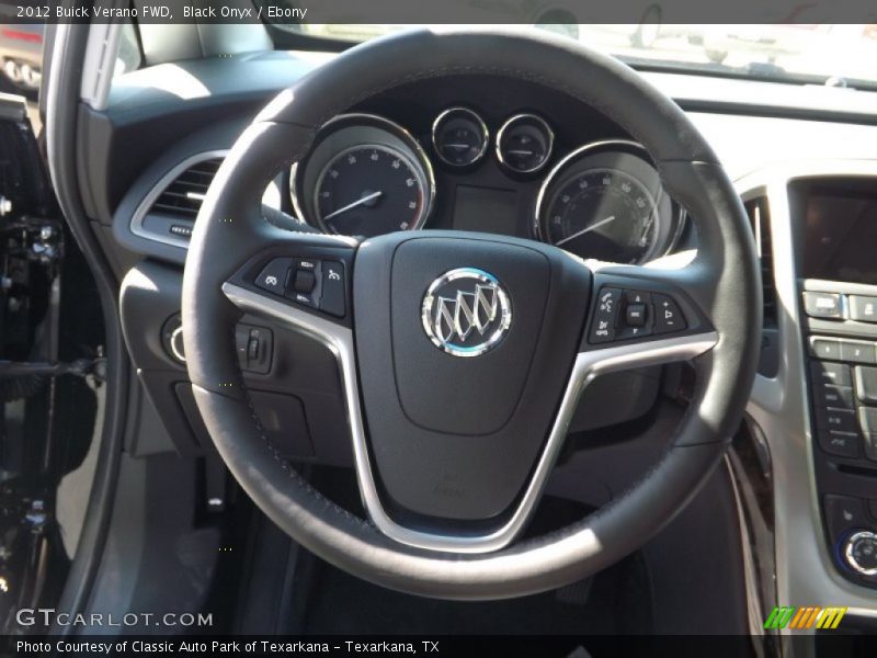 Black Onyx / Ebony 2012 Buick Verano FWD