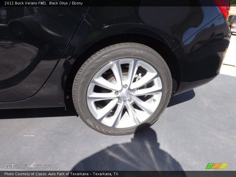 Black Onyx / Ebony 2012 Buick Verano FWD