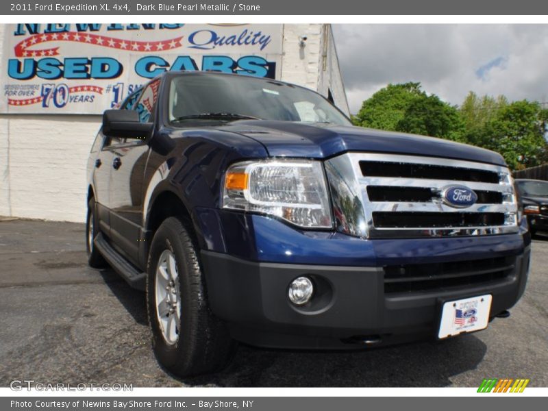 Dark Blue Pearl Metallic / Stone 2011 Ford Expedition XL 4x4